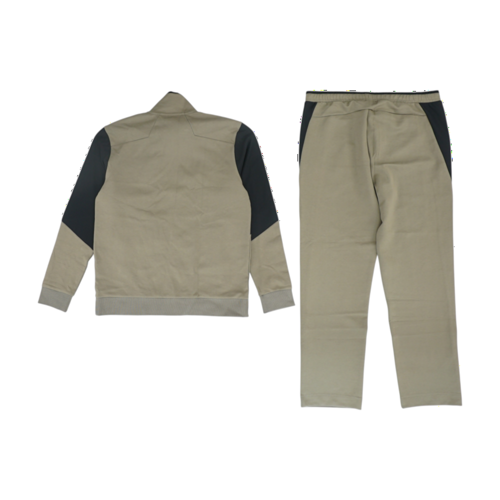Brown Color Block Active Set
