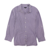 Purple Check Long Sleeve Button Down