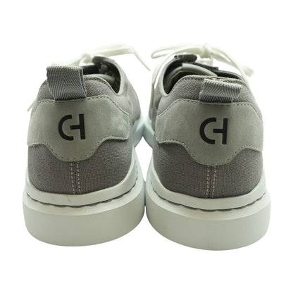 Gray Lace Up Casual Shoes