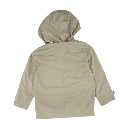 Beige Solid Jacket