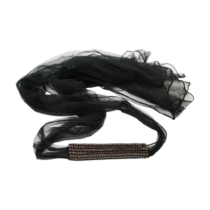 Black Fabric Belt