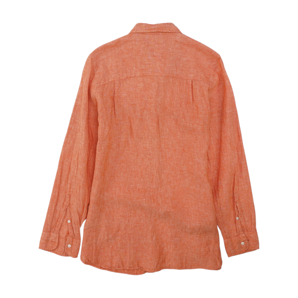 Orange Button Down