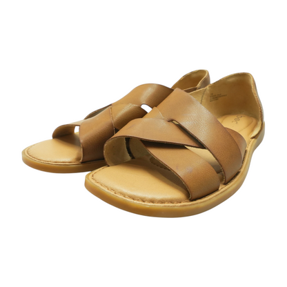 Brown Flat Sandals