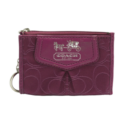 Purple Card Case Wallet