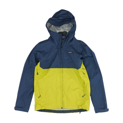 Green Color Block Jacket