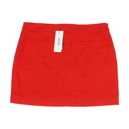 Red Mini Skirt