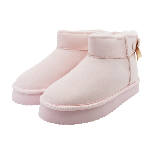 Pink Ankle Boots