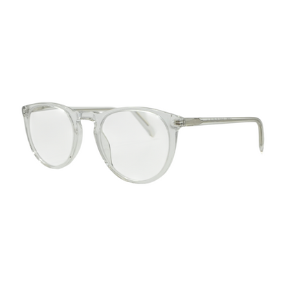 Clear HASKELL Square Prescription Eyewear