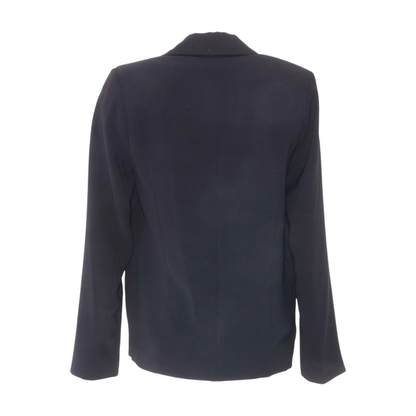 Black Solid Blazer