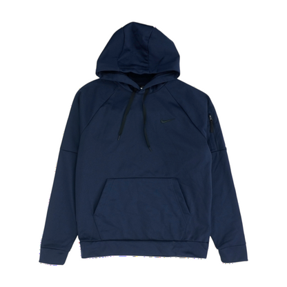 Navy Solid Hoodie Pullover