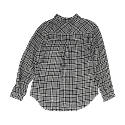 Gray Plaid Button Down