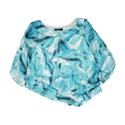 Blue Print Blouse