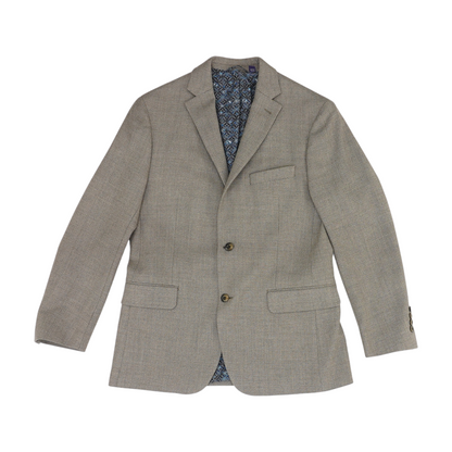 Brown Solid Sport Coat