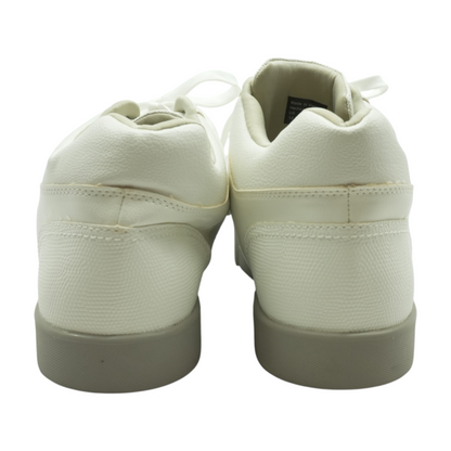 White High-Top Athletic Shoes