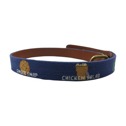 Blue Fabric Belt