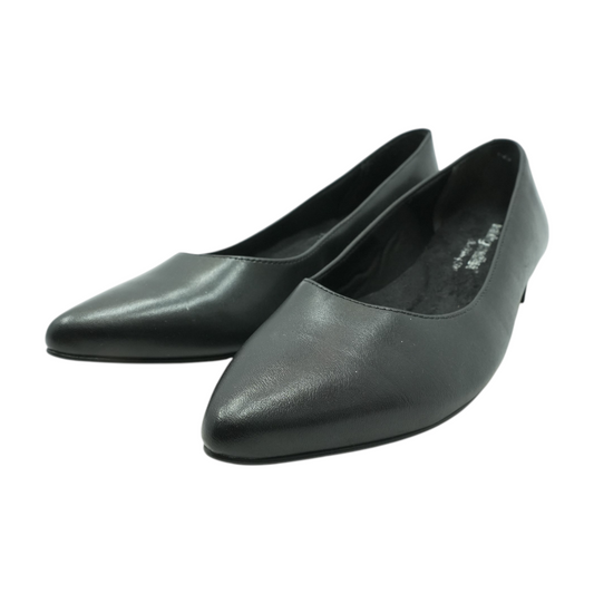 Black Slip-On Flats