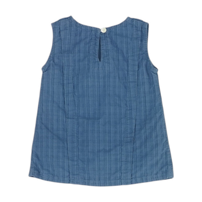 Blue Plaid Blouse