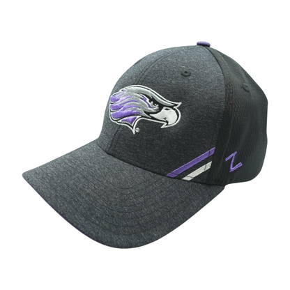Black University of Wisconsin Whitewater Warhawks Ballcap Hat