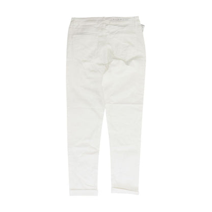 White High Rise Skinny Leg Jeans