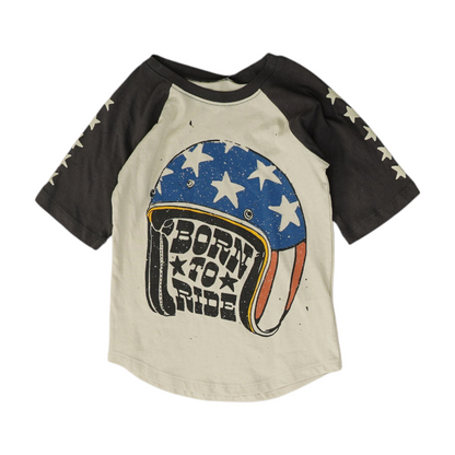 Beige Print T-Shirt