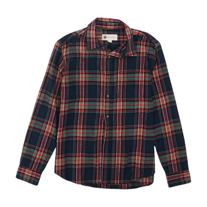 Red Plaid Flannel Button Down