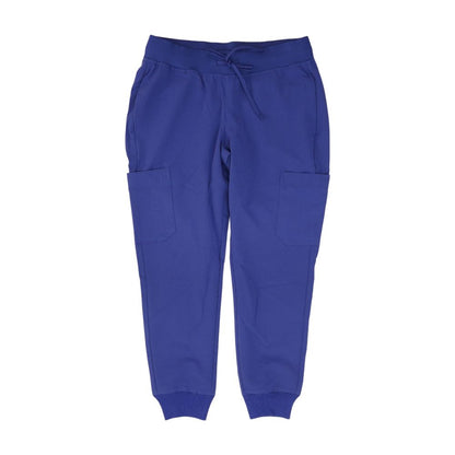 Purple Scrub Tapered Pants