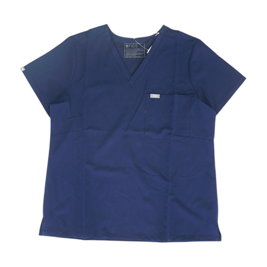 Navy Scrub Top
