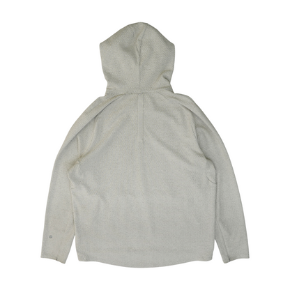 Gray Solid Hoodie Pullover