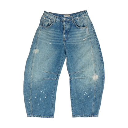 Blue Wide Leg Jeans