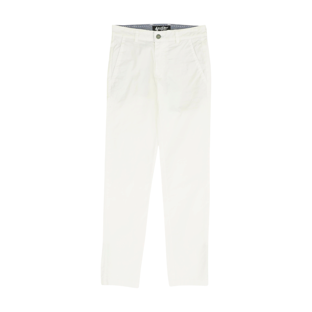 White Regular Pants