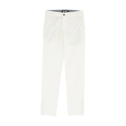 White Regular Pants
