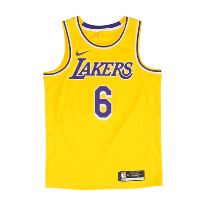 Men's Yellow Los Angeles Lakers Sleeveless Jersey