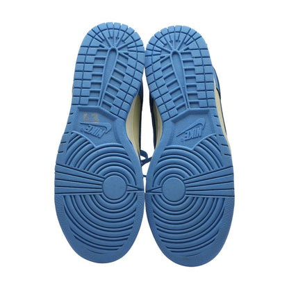 Dunk Low Retro Blue Leather Low Top Athletic Shoes