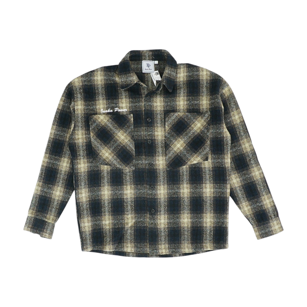 Multi Plaid Flannel Button Down