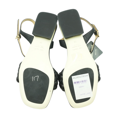 Black Heeled Sandals