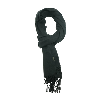 Black 100% Cashmere Scarf