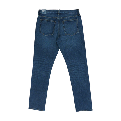 Navy Straight Jeans