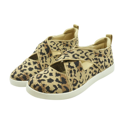 Tan Mary Jane Flats
