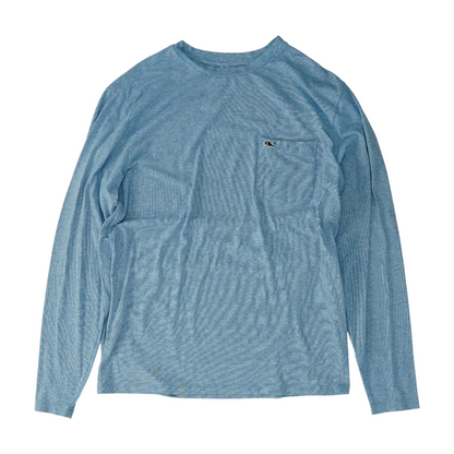Blue Solid T-Shirt