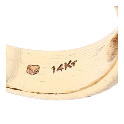 14K Yellow Gold Fashion Ring