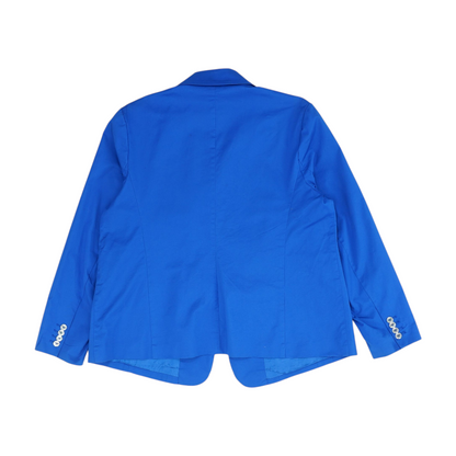 Blue Plus Solid Blazer