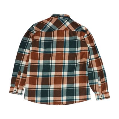 Multi Plaid Flannel Button Down