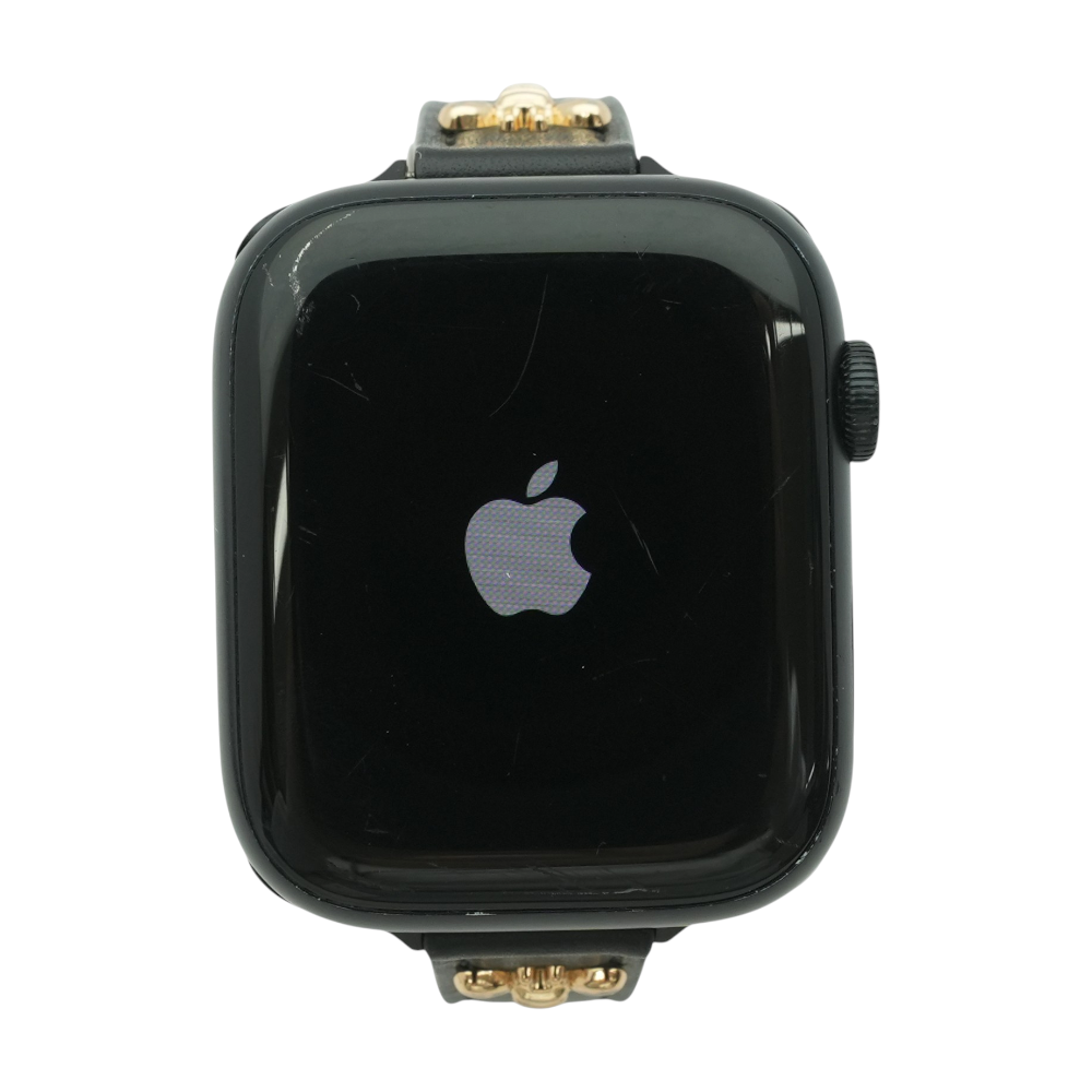 45mm Series 9 Black Smartwatch Black Band S/M