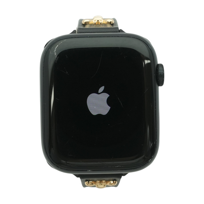 45mm Series 9 Black Smartwatch Black Band S/M