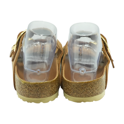 Birkenstock Brown Flat Sandals – Image 3