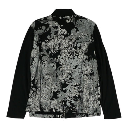 Black Graphic Lightweight Jacket