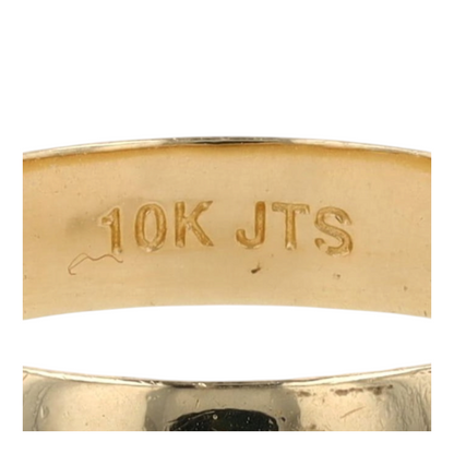 10K Yellow Gold Band Ring