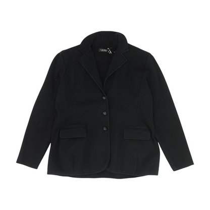Black Solid Blazer