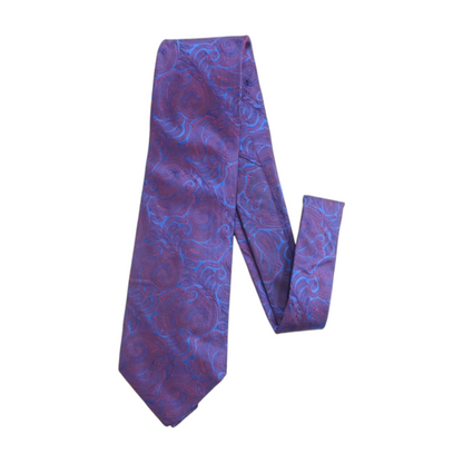 Blue Paisley Neck Tie