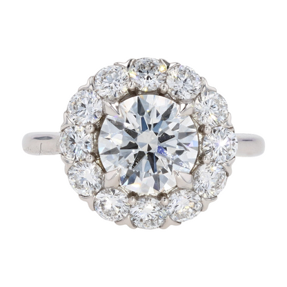 3 1/3 ctw 14K White Gold Lab Grown Diamond Fashion Ring